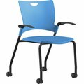 9To5 Seating CHAIR, STCK, PLSTC, 25in, BE/BK NTF1315A12BFP16